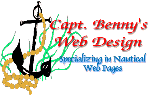 Capt. Benny Web Design